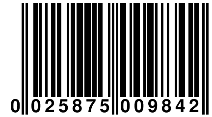 0 025875 009842