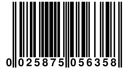 0 025875 056358