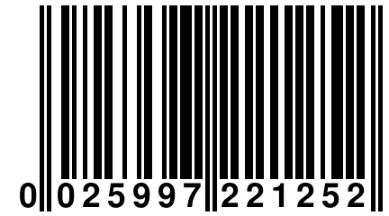 0 025997 221252