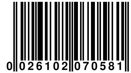 0 026102 070581