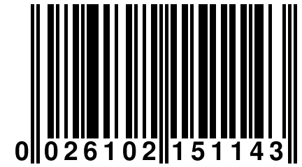 0 026102 151143