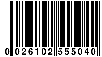 0 026102 555040