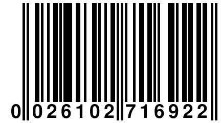 0 026102 716922