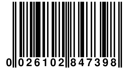 0 026102 847398