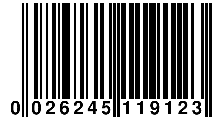 0 026245 119123