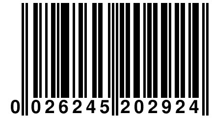 0 026245 202924