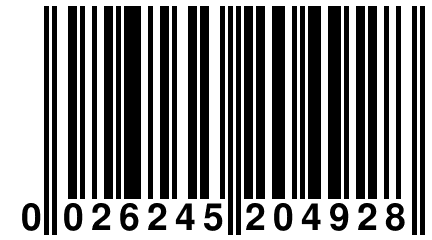 0 026245 204928