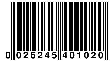 0 026245 401020