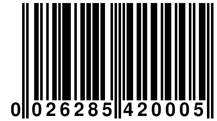 0 026285 420005