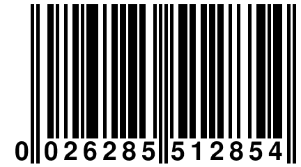 0 026285 512854