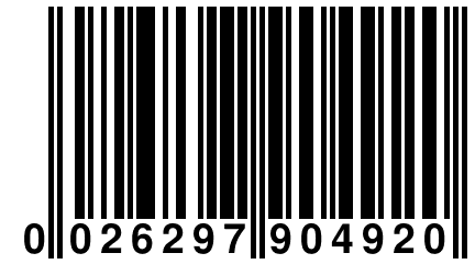 0 026297 904920