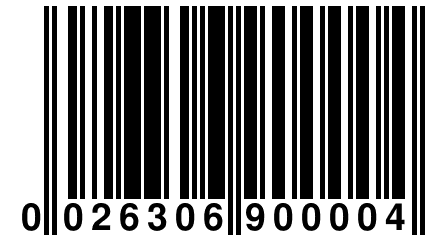 0 026306 900004