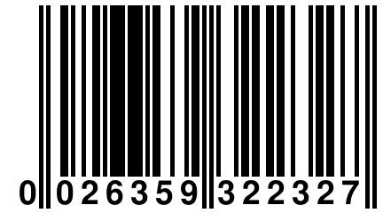 0 026359 322327