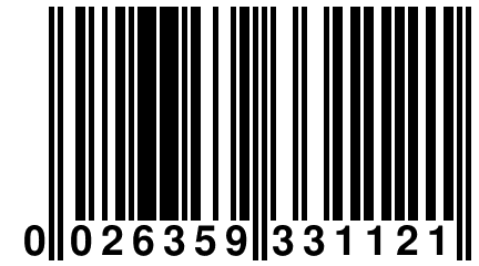 0 026359 331121