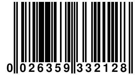 0 026359 332128