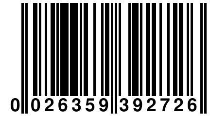 0 026359 392726