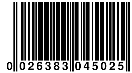 0 026383 045025