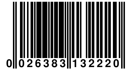 0 026383 132220