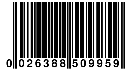 0 026388 509959