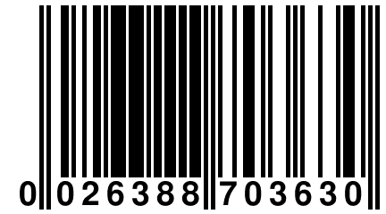 0 026388 703630