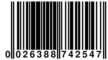 0 026388 742547