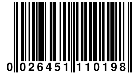 0 026451 110198