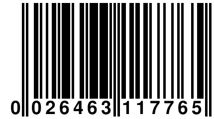 0 026463 117765