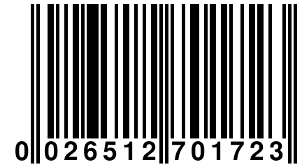 0 026512 701723