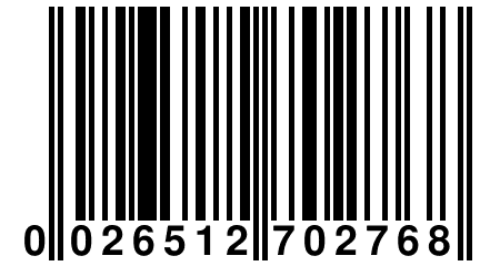 0 026512 702768