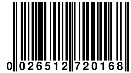 0 026512 720168