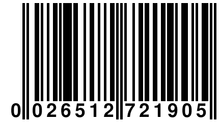 0 026512 721905