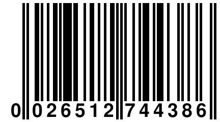 0 026512 744386