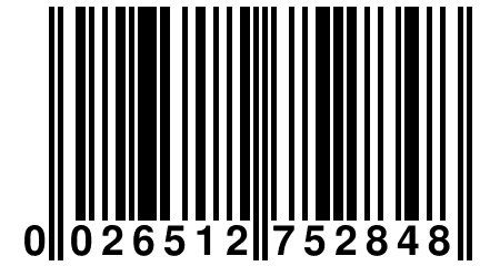 0 026512 752848