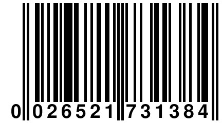 0 026521 731384