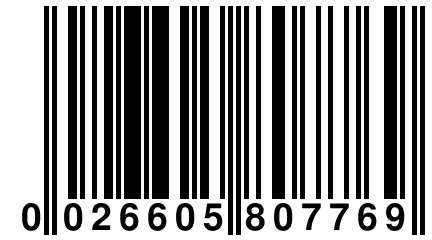 0 026605 807769