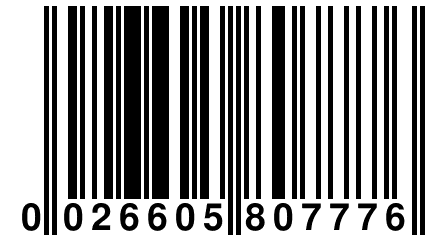 0 026605 807776