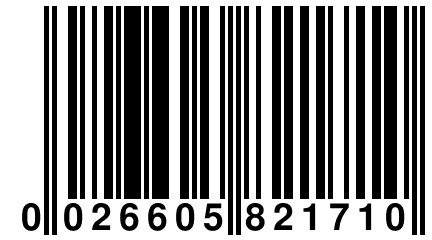 0 026605 821710