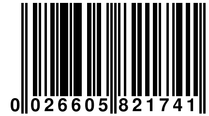 0 026605 821741