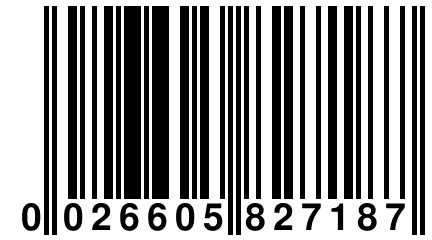 0 026605 827187