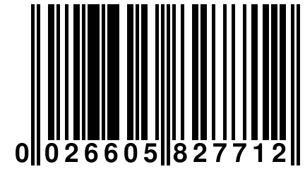 0 026605 827712