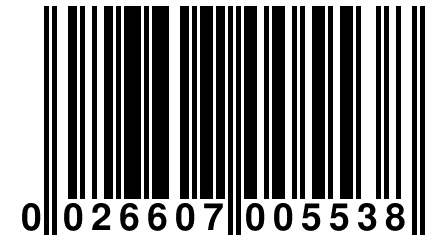 0 026607 005538