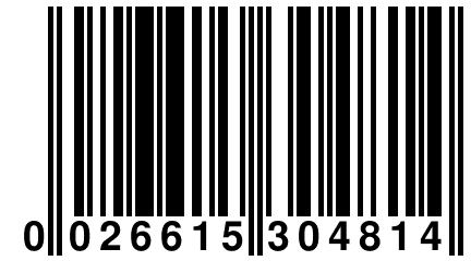 0 026615 304814