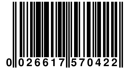 0 026617 570422