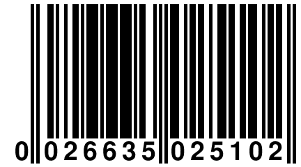 0 026635 025102