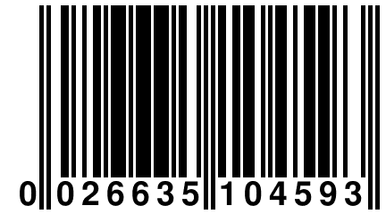 0 026635 104593