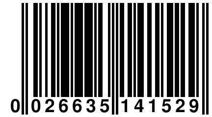 0 026635 141529