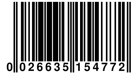 0 026635 154772