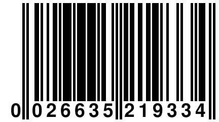 0 026635 219334