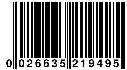 0 026635 219495