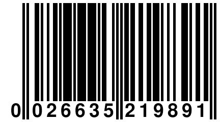 0 026635 219891